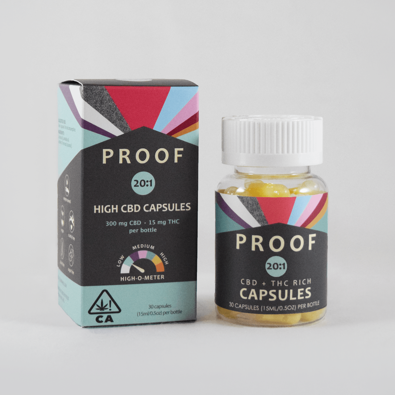 20:1 High CBD Capsules (30 ct)