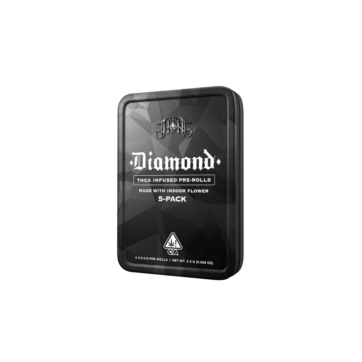 Blue Sherbert | Hybrid - Diamond THCA-Infused Pre-Rolls - 2.5G 5-Pack