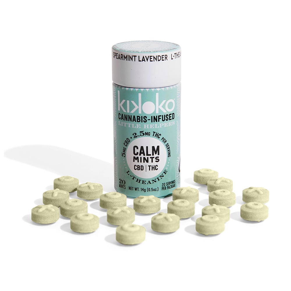 Little Helpers Calm Mints [20pk] (100mg CBD/50mg THC)