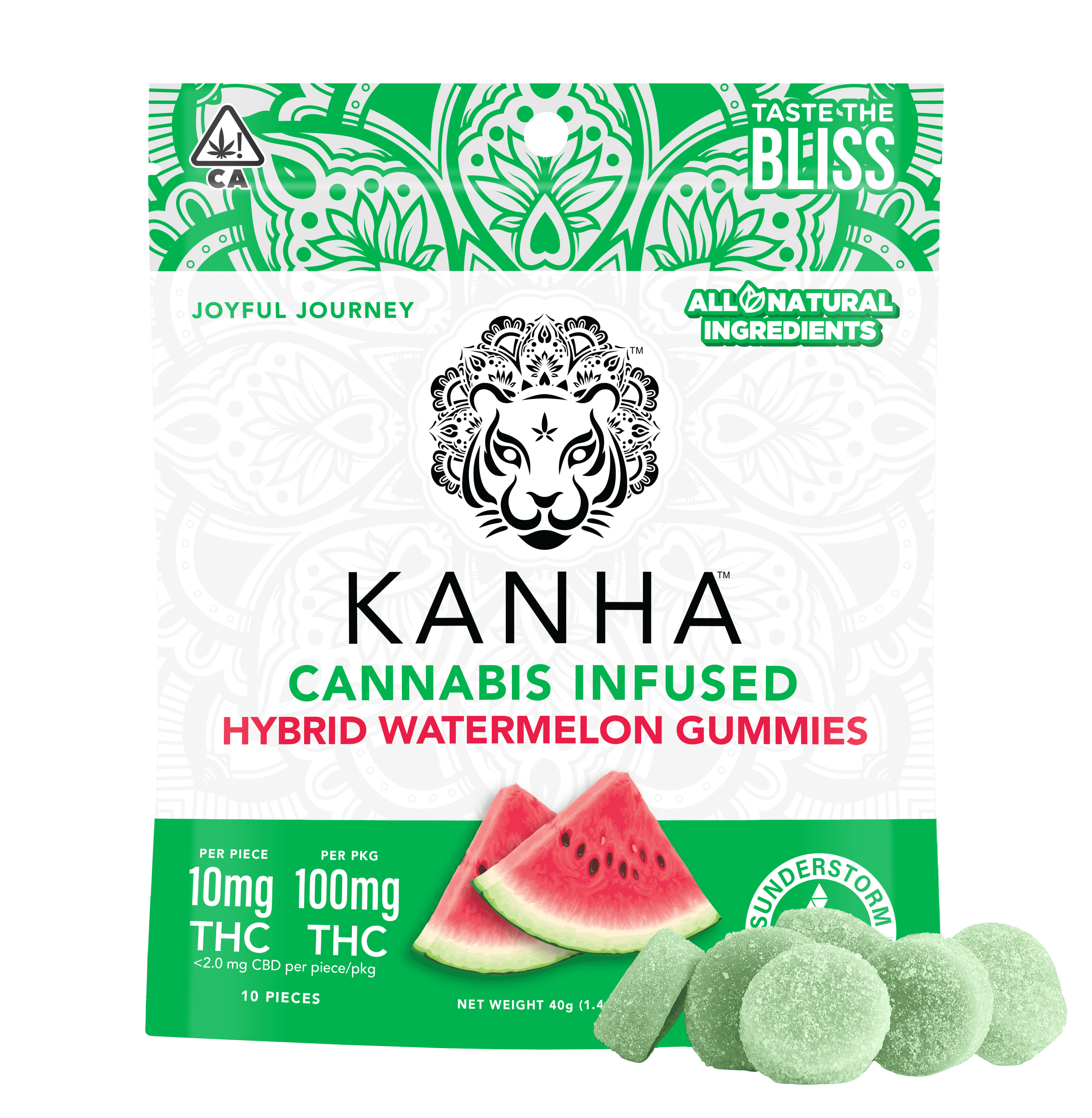 Watermelon - Hybrid [10pk] (100mg)