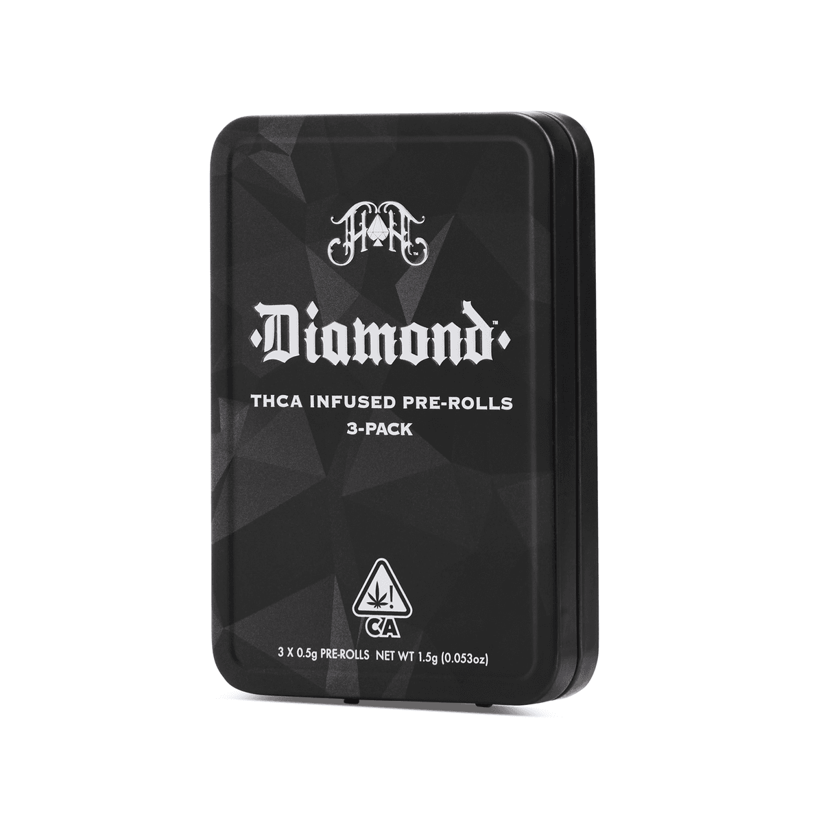 Purple Z | Indica - Diamond THCA-Infused Pre-Rolls - 1.5G Three-Pack
