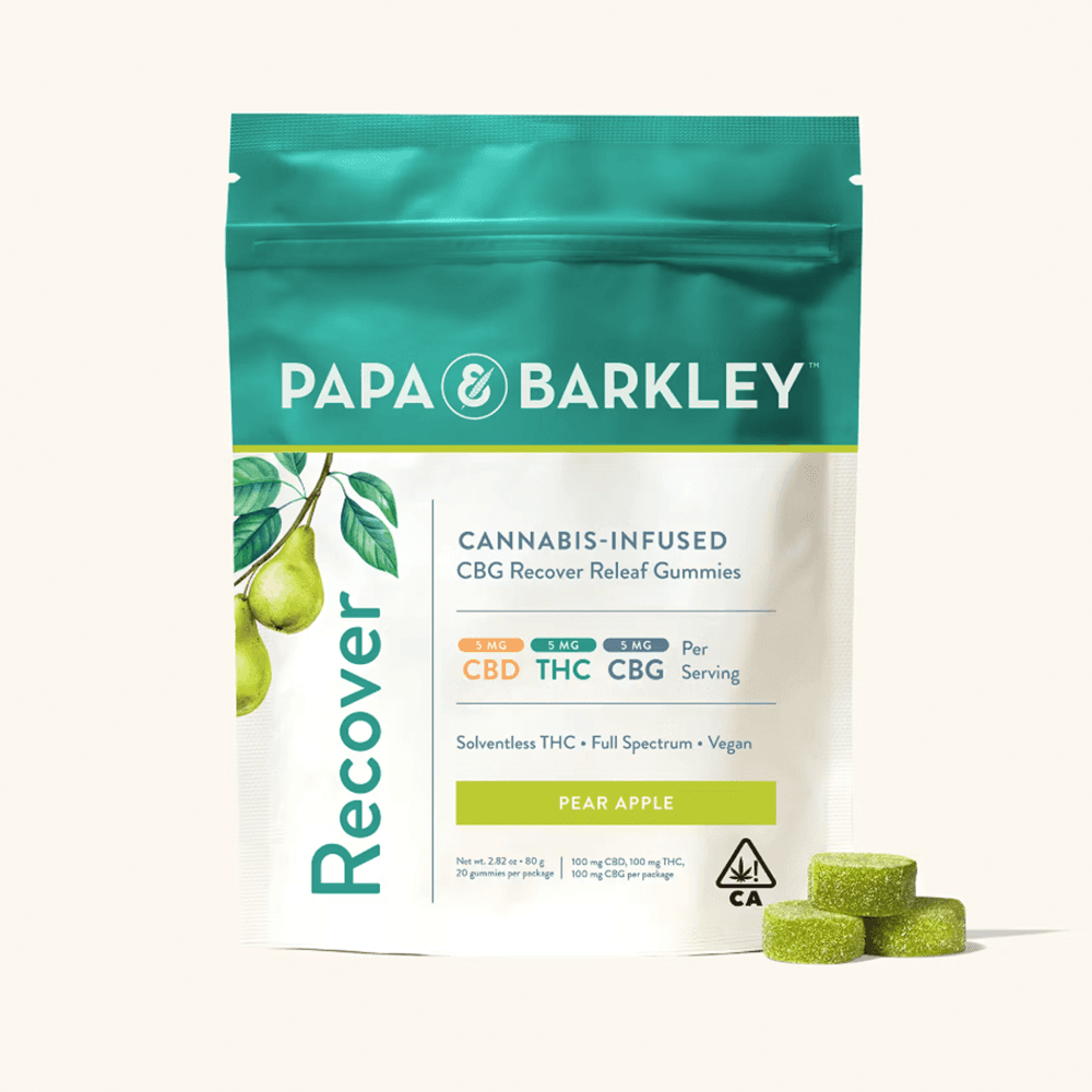 Pear Apple Recovery [20pk] (100mg CBD/100mg THC/100mg CBG)