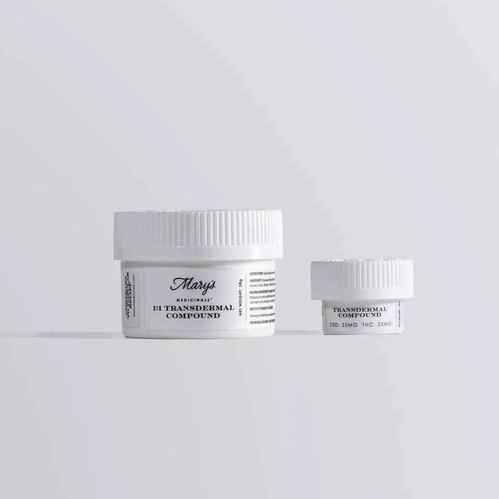 1:1 Topical Compound (50mg CBD/50mg THC)