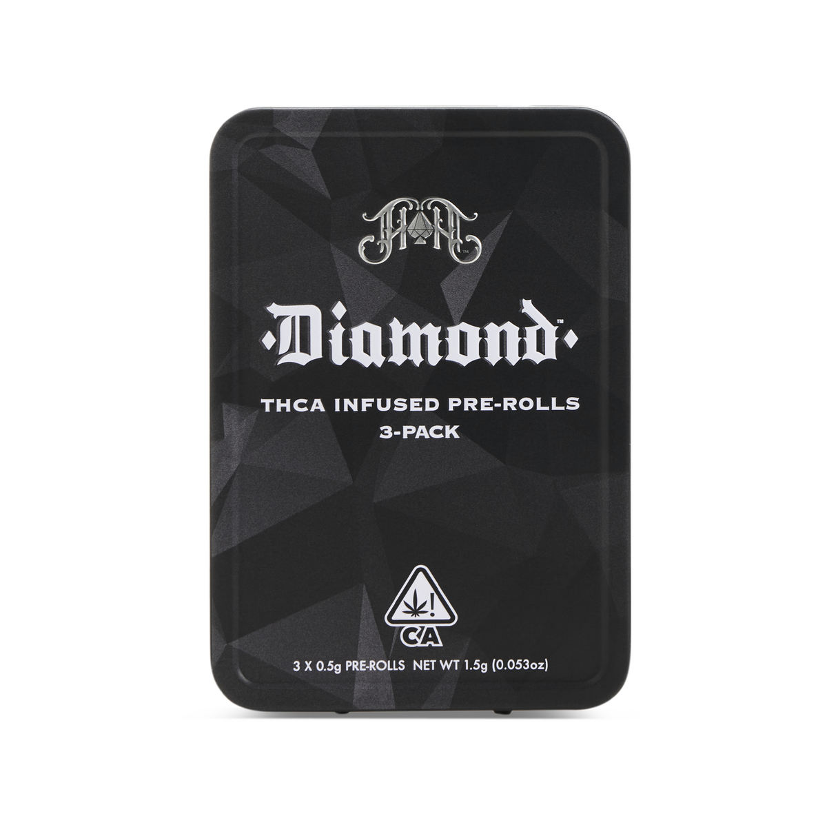Private Reserve | Indica - Diamond THCA-Infused Pre-Rolls - 1.5G Three-Pack