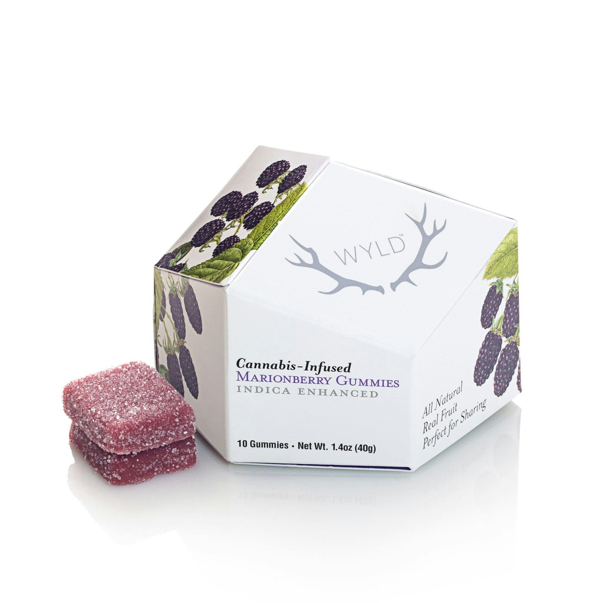 Marionberry Indica Enhanced Gummies | 100mg