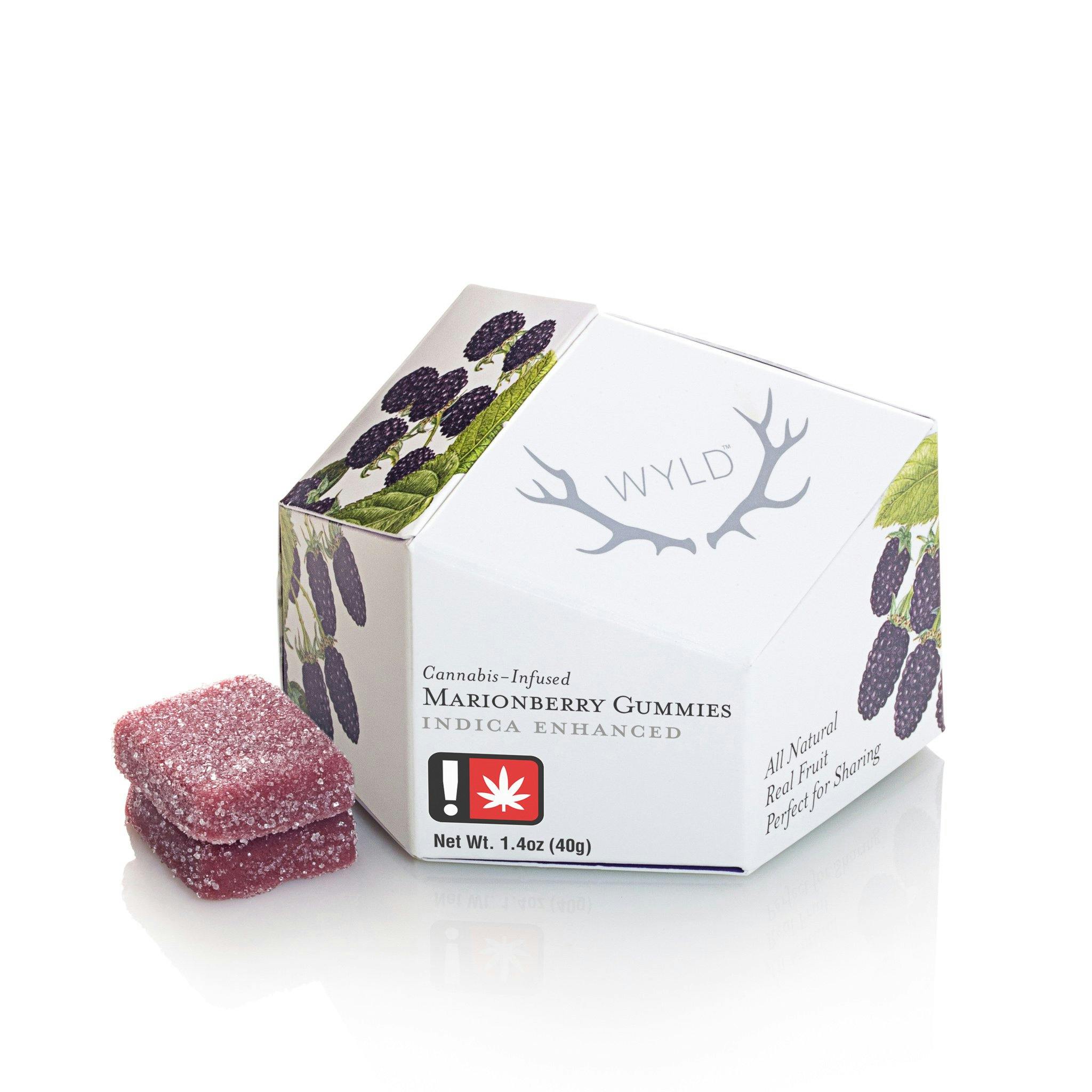 Marionberry Indica Enhanced Gummies | 50mg