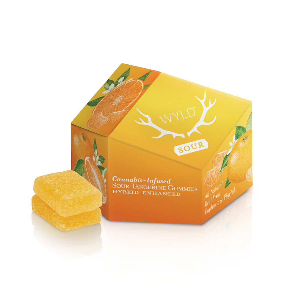 Sour Tangerine Hybrid Enhanced Gummies | 100mg