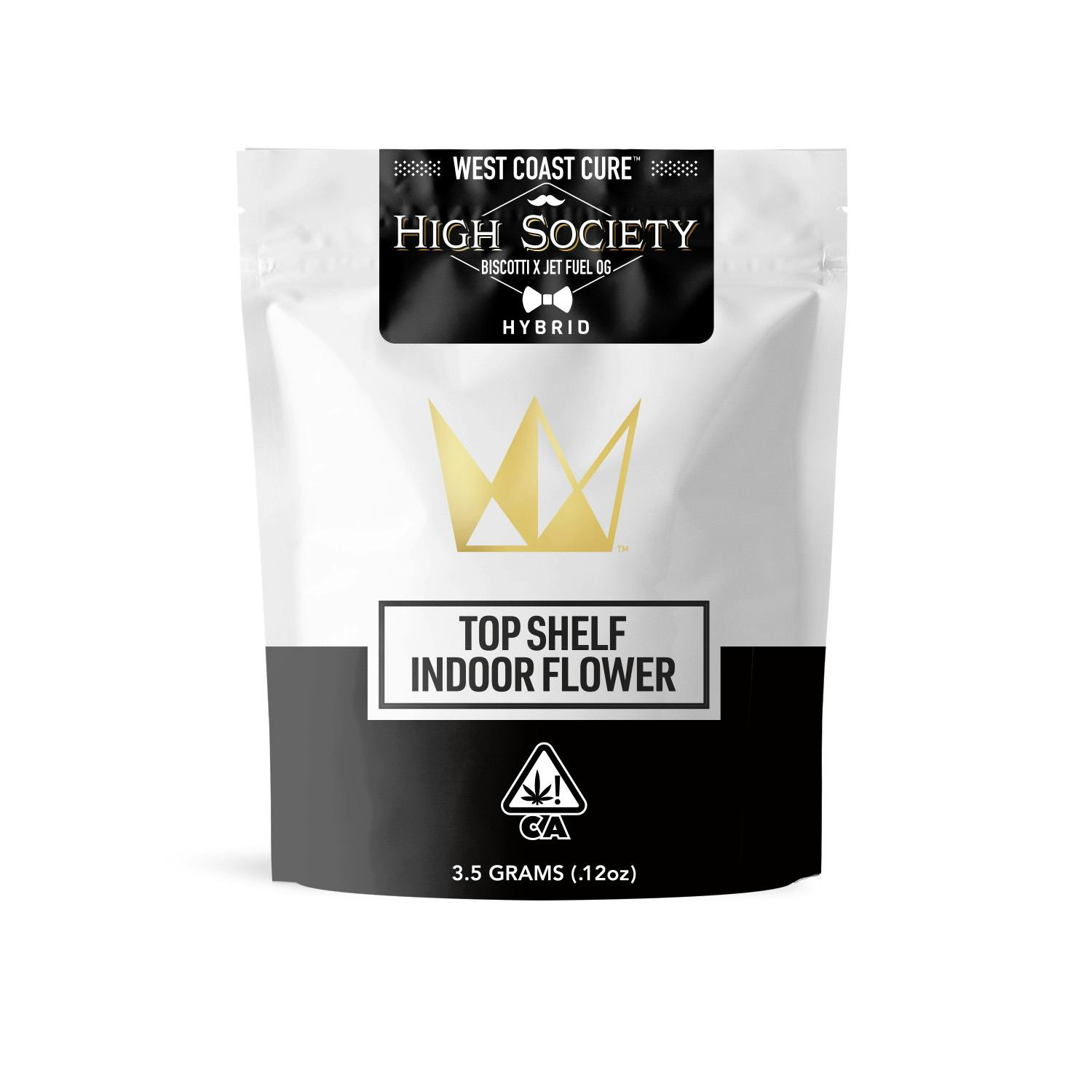 High Society - 3.5g Top Shelf Indoor Flower
